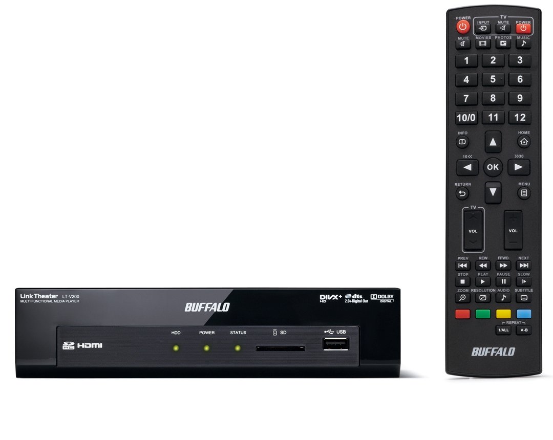 Amazon.co.jp: BUFFALO メディアプレイヤー LT-V200 : 家電＆カメラ