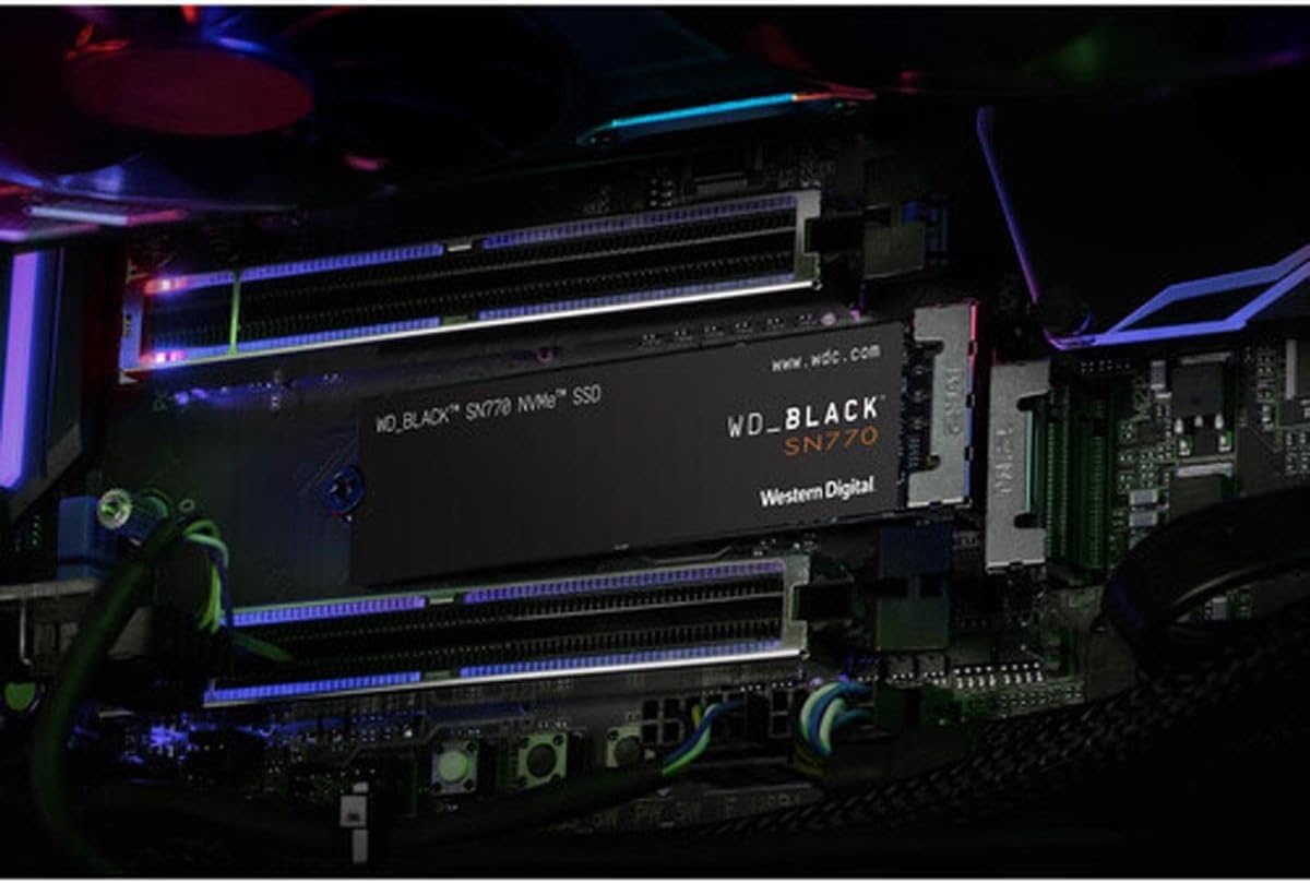Amazon | WD _Black SN770 1TB NVMe PCIe 4.0 x4 M.2 内蔵ゲーミング