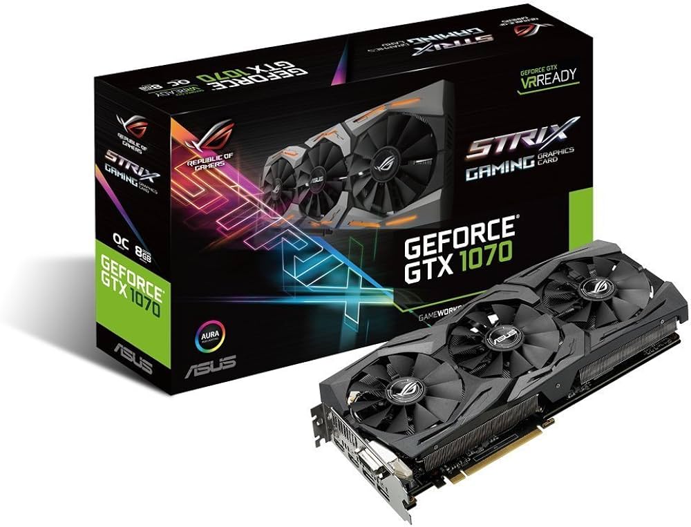 グラフィックボード・グラボ・ビデオカード ASUS GEFORCE GTX1070