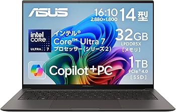 Amazon.co.jp: ASUS ノートパソコン Zenbook S 14 UX5406SA 14インチ