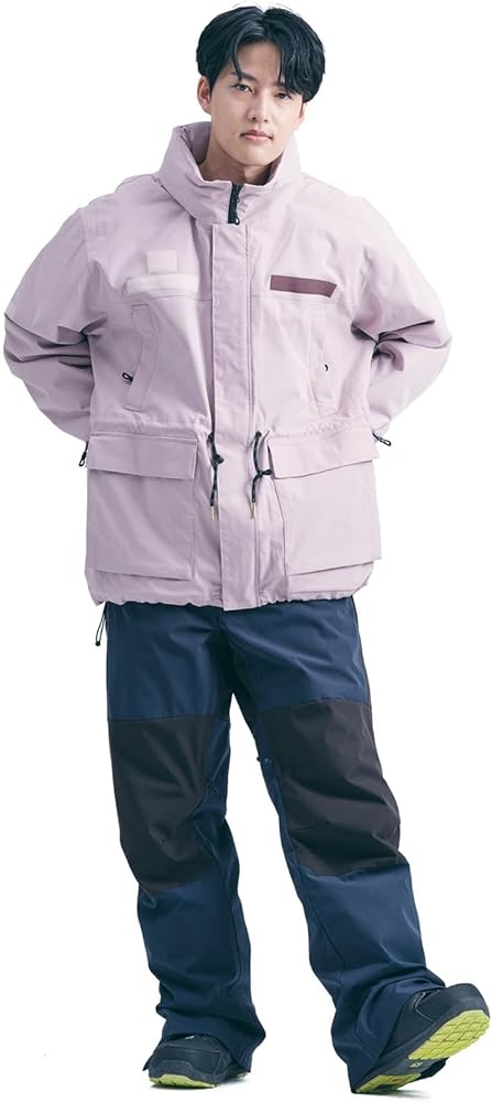 Amazon.co.jp: [43DEGREES] スノーボードウェア 上下セット [ メンズ