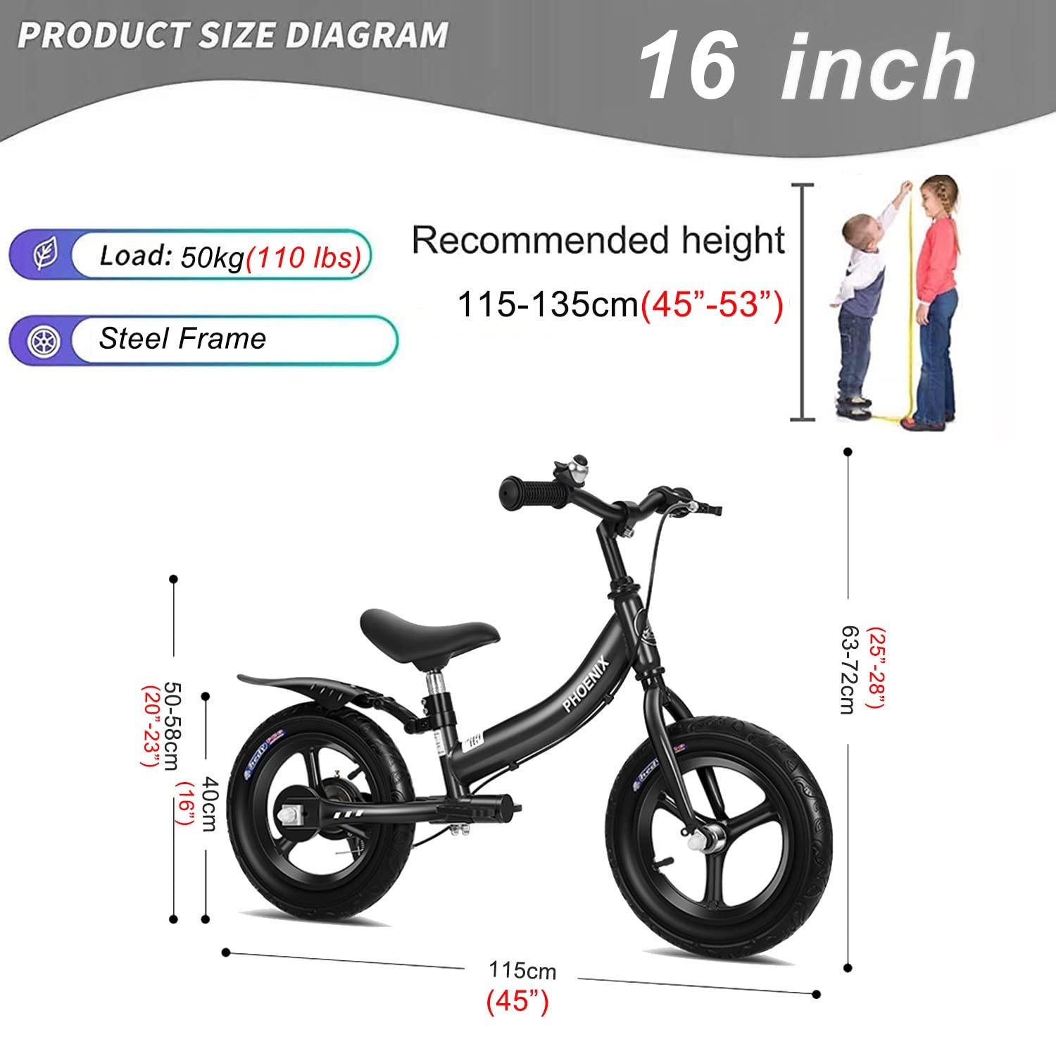 Amazon.co.jp: ストライダー キックバイク 16 14 12 インチタイヤ