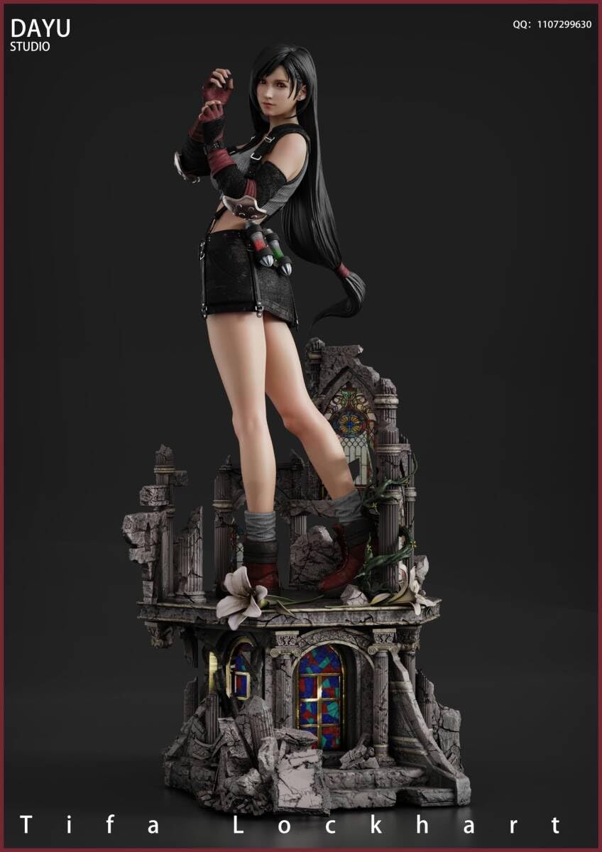 Amazon | FFVII ティファ ロックハート 高さ58cm 完成品フィギュア 高