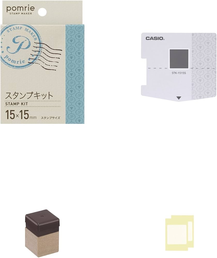 Amazon.com: Casio STK-1515 Label Writer Stamp Maker Pommelier