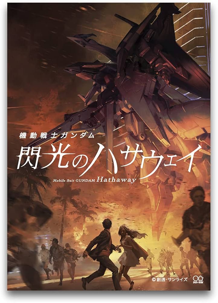 Amazon.co.jp: 閃光のハサウェイ ポスターアートステッカー 03 キー