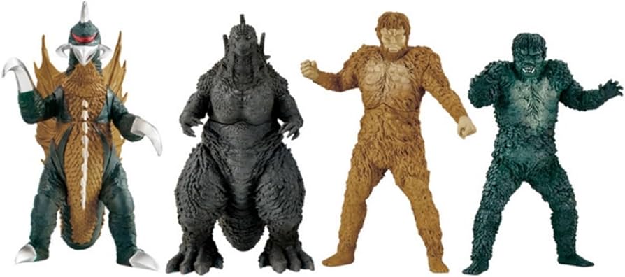 Amazon | HG 東宝怪獣 × 全4種セット フルコンプ ガチャガチャ