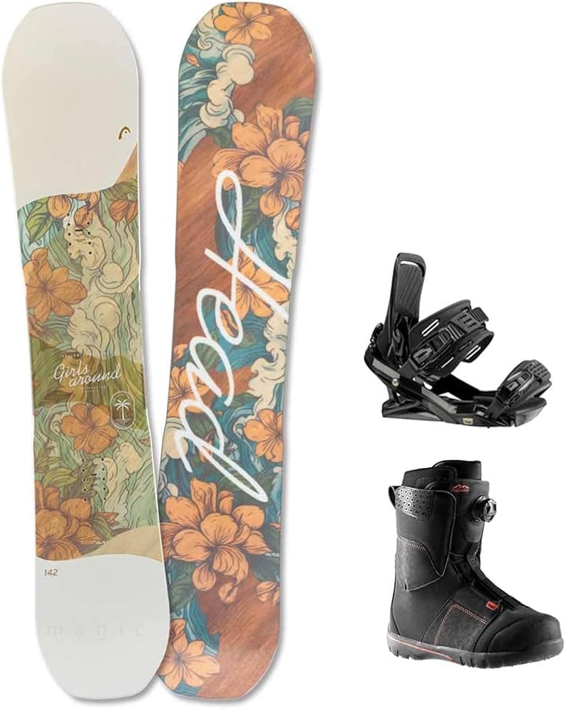 Amazon | スノーボード 板 レディース 3点 セット HEAD ヘッド GIRLS