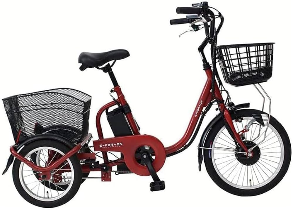 Amazon | 【完全組立配送＆防犯登録付き！即乗りOK！】 ロータイプ電動