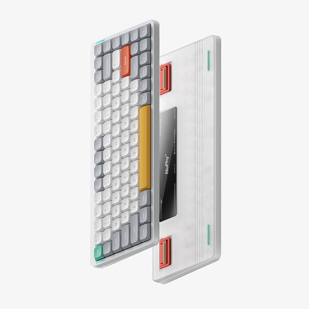 Amazon | nuphy Air75 V2 メカニカルキーボード 75%ロープロファイル