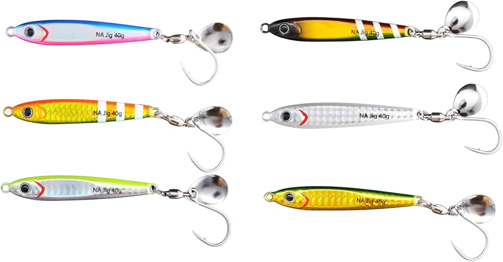Amazon.co.jp: KAJIKI（カジキ）メタルジグ NA jig ナナジグ 40g/60g