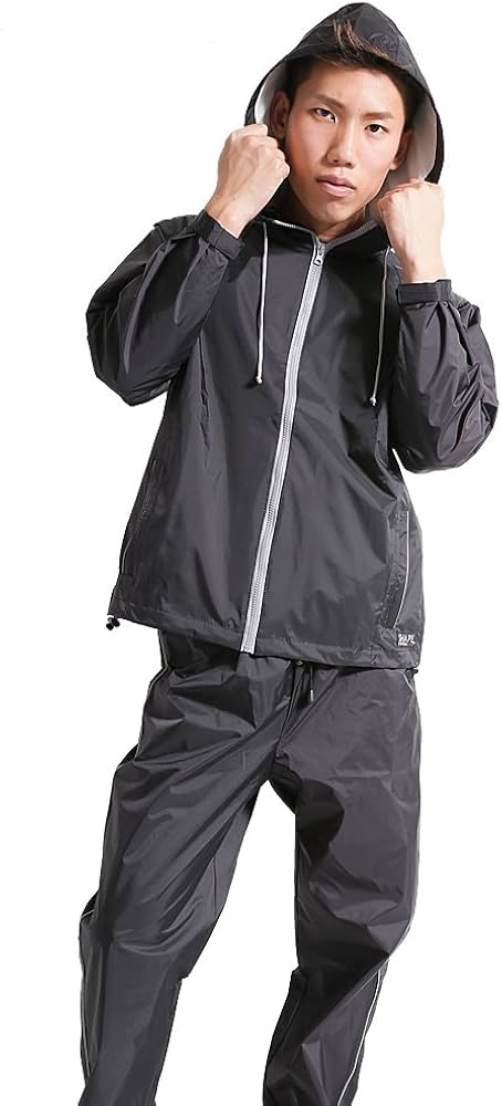 Amazon.co.jp: 協栄ジム サウナスーツ PRO (XLグレー) インナー付き