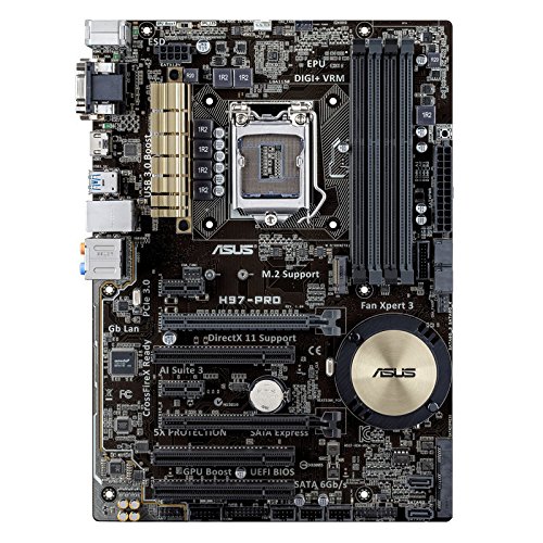 Amazon | ASUSTeK Intel H97チップセット搭載マザーボード H97-PRO