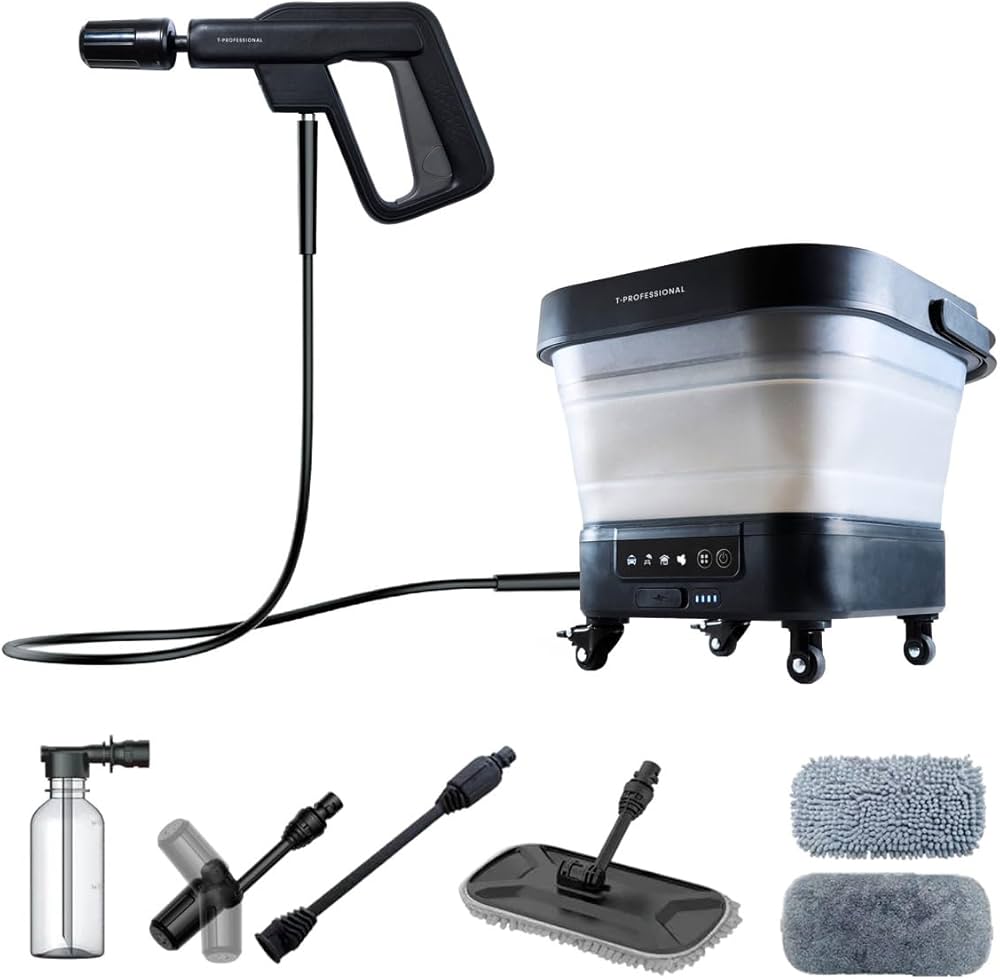 Amazon | T-PROFESSIONAL 高圧洗浄機 1.0 スペシャルセット ハンディ