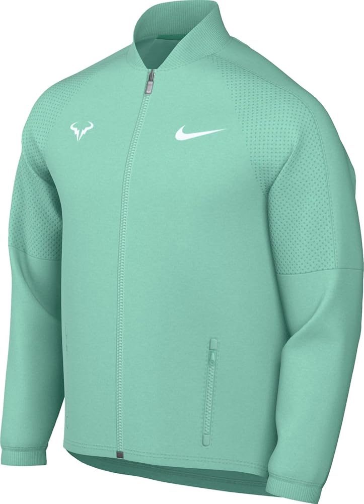 Nike DRI FIT RAFA NADAL US SERIES MEN'S TENNIS JACKET, Emerald