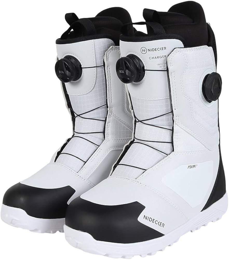 Amazon.co.jp: NIDECKER Snowboard Boots 25 CHARGER ALPHA (White