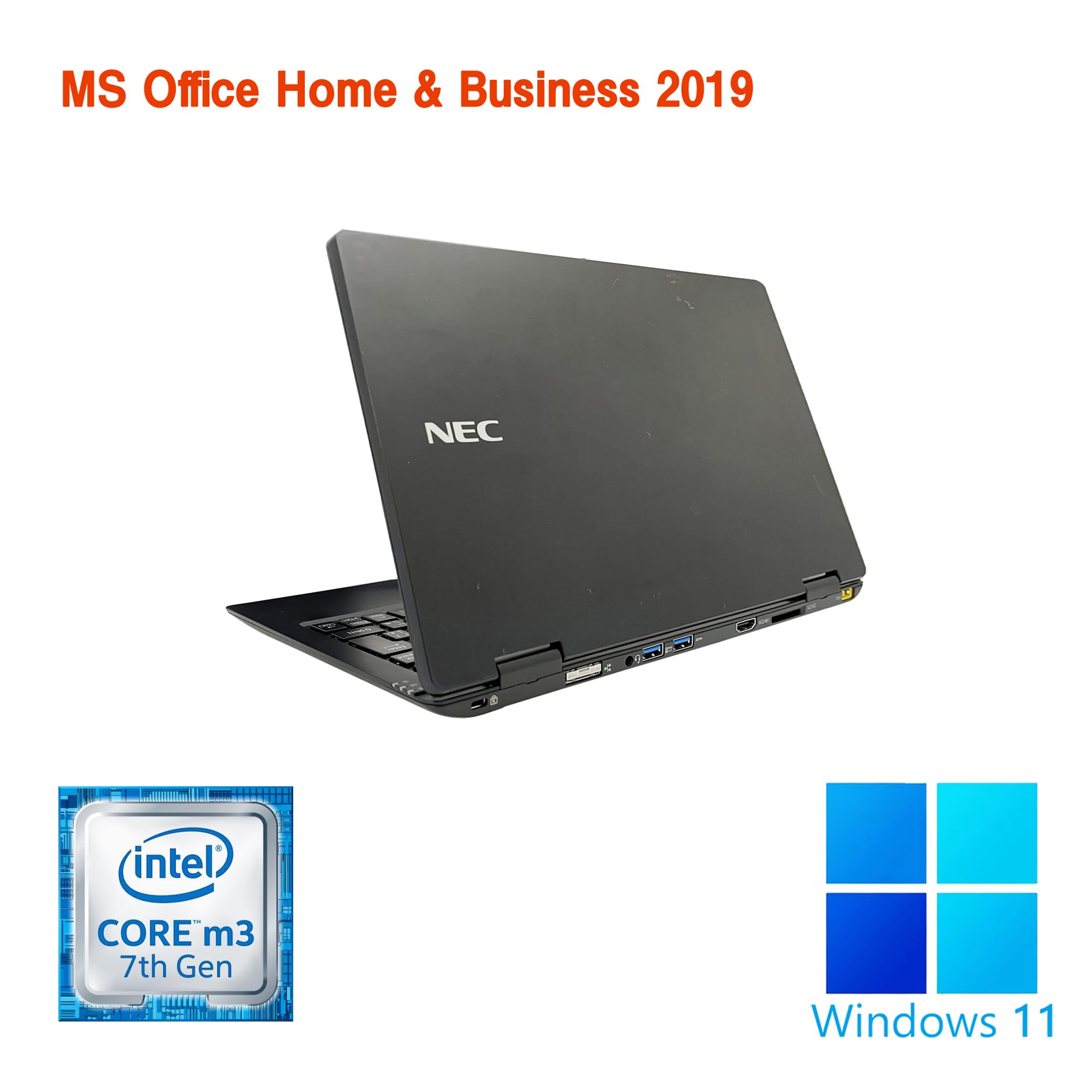Amazon.co.jp: 【整備済み品】NEC ノートPC VH-3 / 12.5型フルHD / MS
