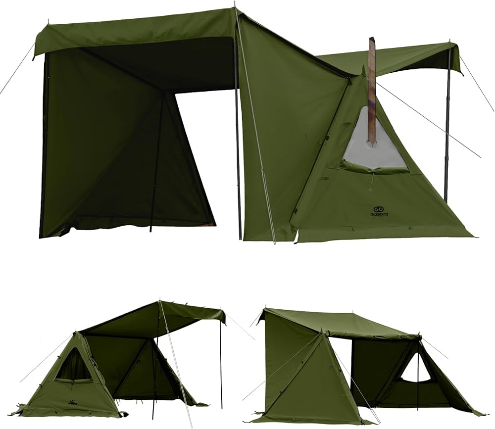 Amazon.co.jp: GOGlamping G・G PUP 2.0パップテントTC 1人用