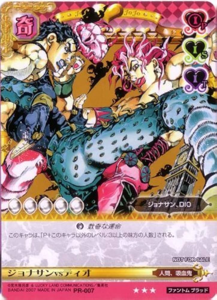 し*な様 ジョジョの奇妙な冒険 ABC ジョナサン DIO J-720 他DIO し*な