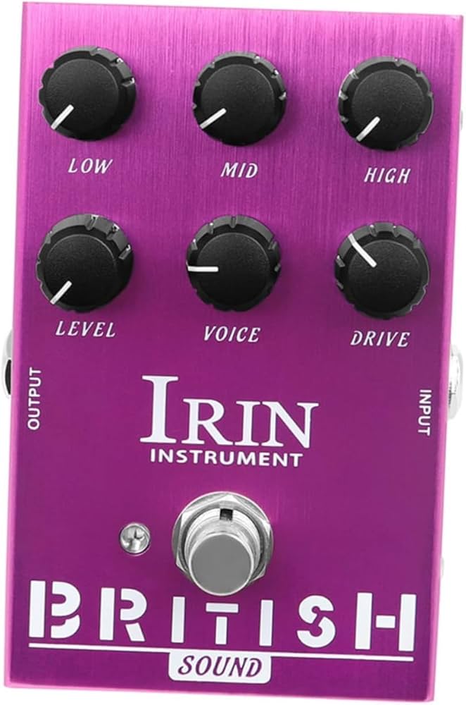 Amazon.co.jp: エレキ ギター エフェクター パープル ペダル