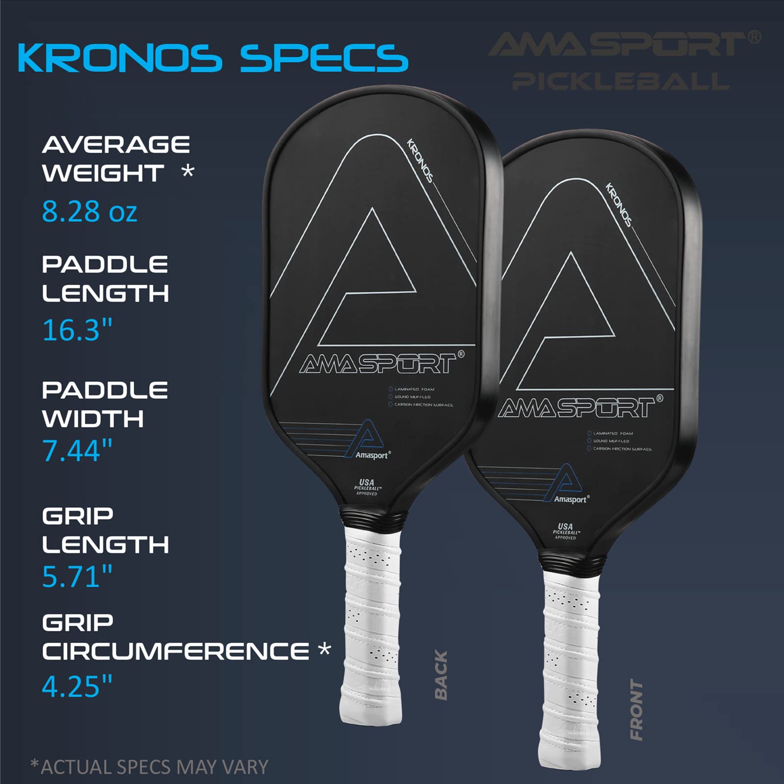 Amazon.co.jp: PICKLETECH AMA Sport Kronos Pickleball Paddle - USA