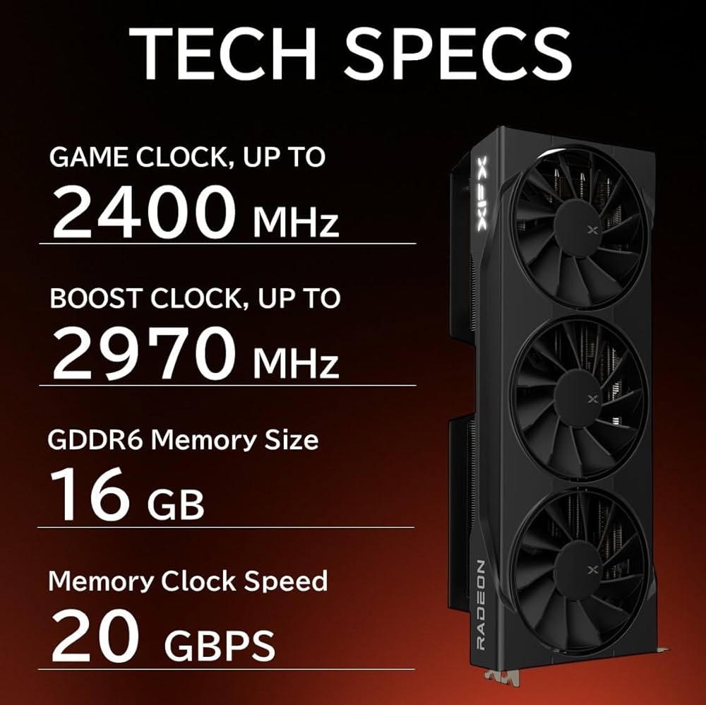 Amazon.co.jp: 【ブラックパッケージ】XFX Swift AMD Radeon™ RX