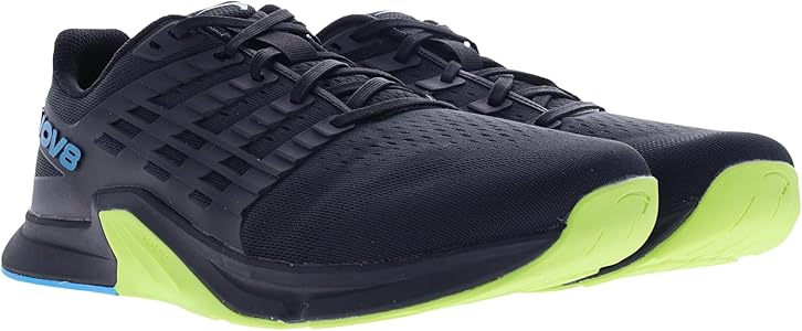 Amazon.com | inov-8 Men's F-Lite Black/Blue/Lime 8 Wide | Fitness