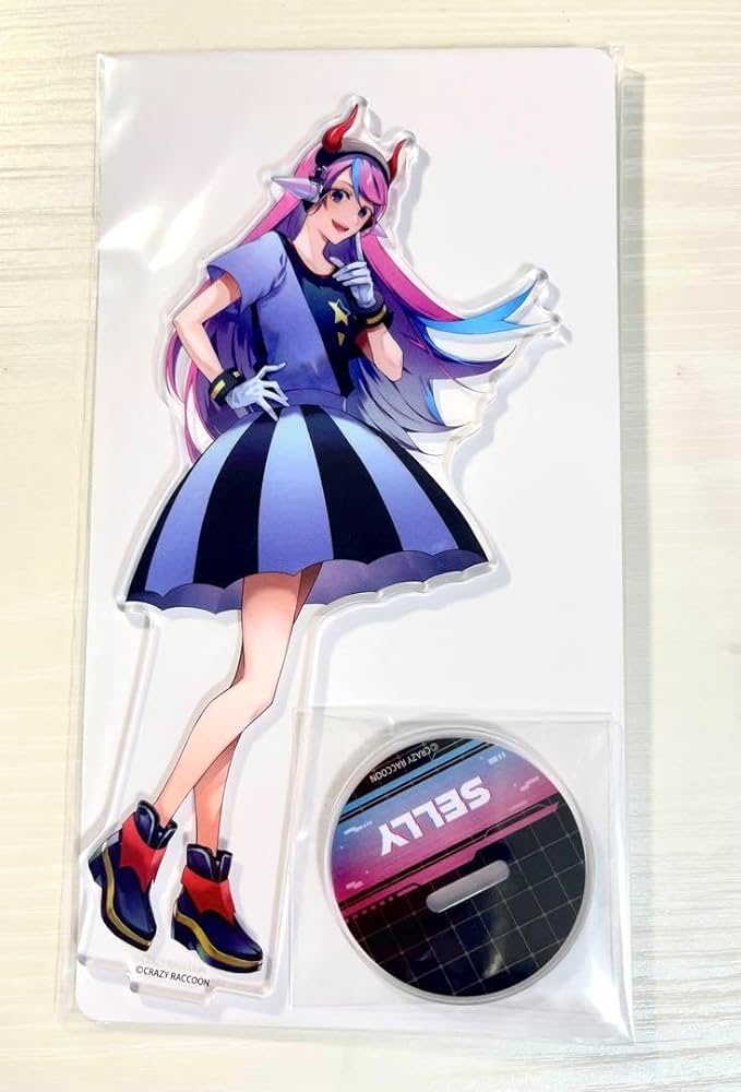 Amazon.co.jp: CR CRAZY RACCOON GIGO ビッグアクリルスタンド selly