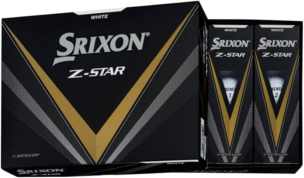 Amazon.co.jp: スリクソン ゼットスター Z-STAR ホワイト 2ダース
