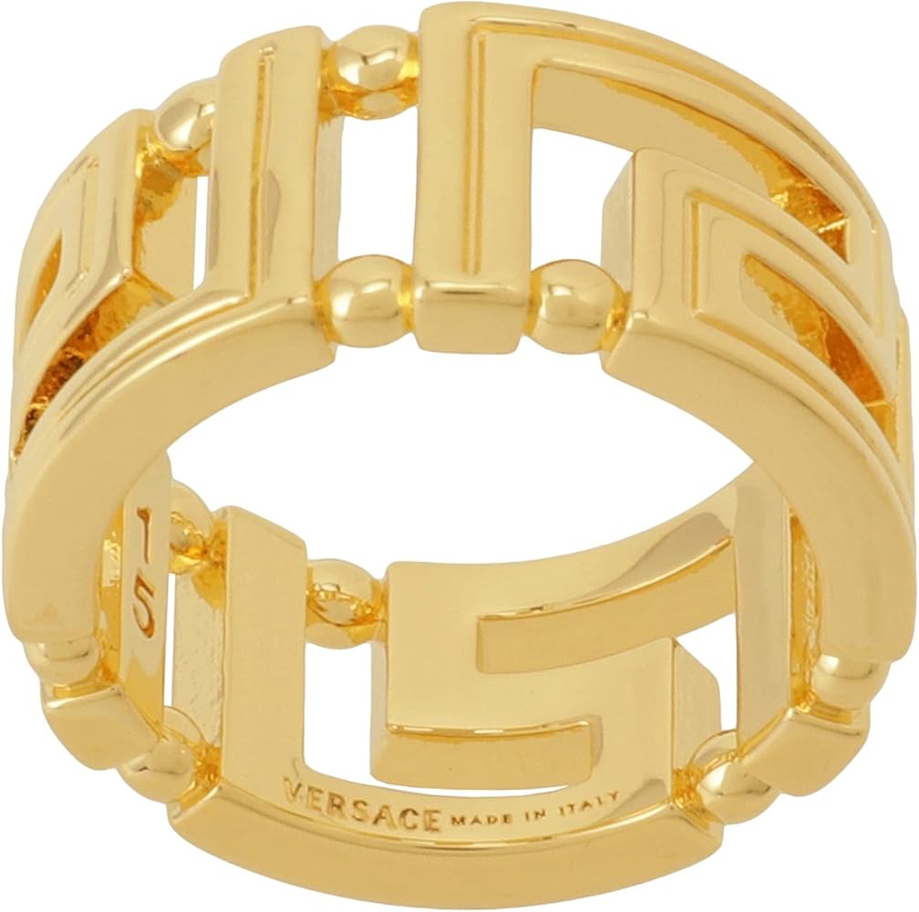 Amazon | [ベルサーチ] グレカモチーフ リング 指輪 日本サイズ22号