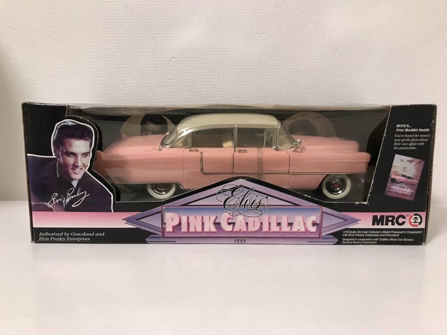 Amazon.co.jp: MRC 1/18 1955 ピンクキャデラック エルビスプレスリー