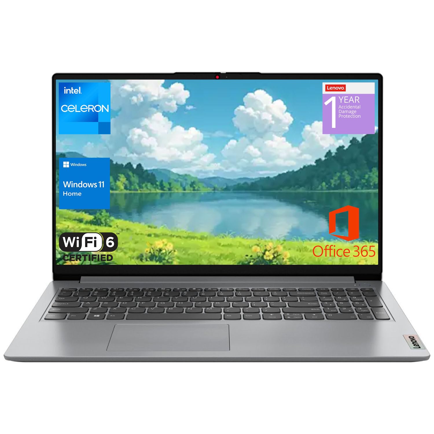 Amazon.com: Lenovo IdeaPad 1 Home Laptop, 15.6