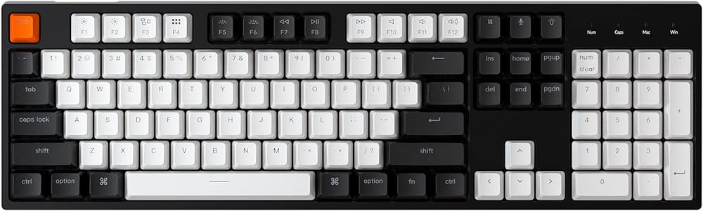 Amazon | Keychron C2 フルサイズ 有線メカニカルキーボード Mac用