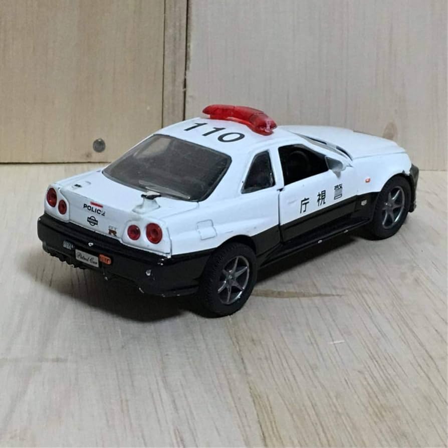 Amazon | ダイヤペット 1/43 日産 スカイライン GT-R R34 パトロール