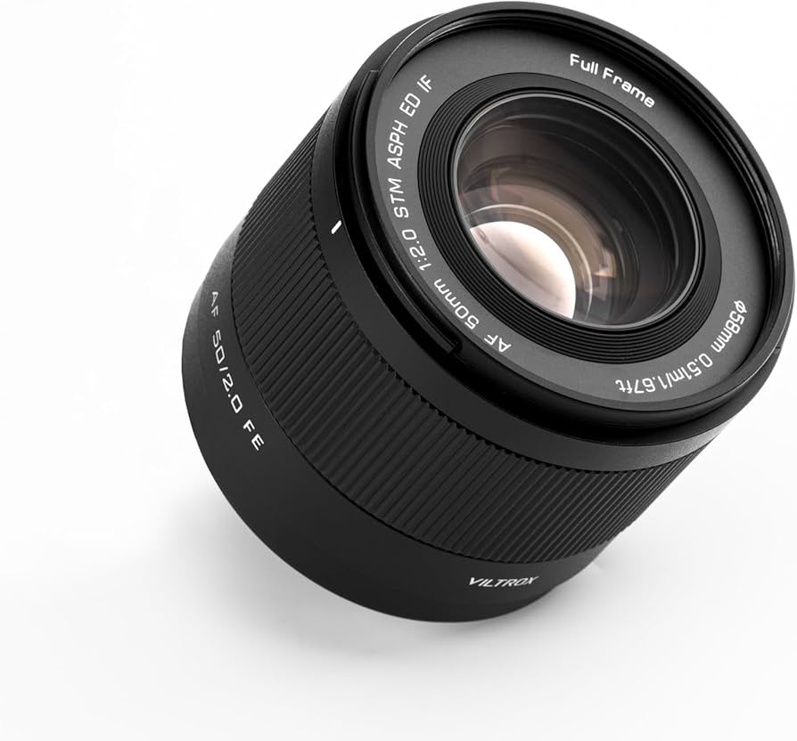 Amazon.com : VILTROX 50mm F2.0 FE-Mount, AF 50mm F2 Lens for Sony