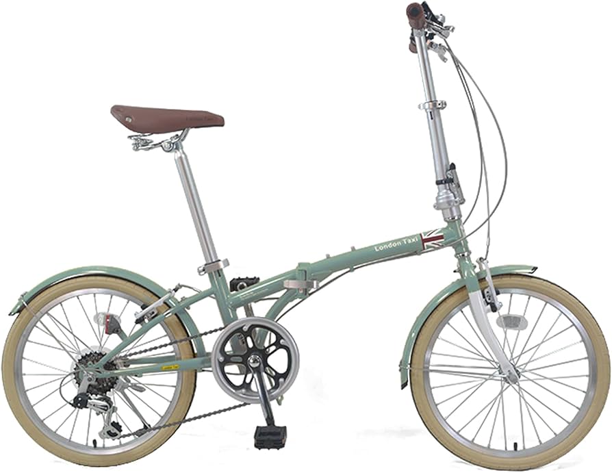 Amazon | 折りたたみ自転車 20インチ スチール シマノ製 6段変速