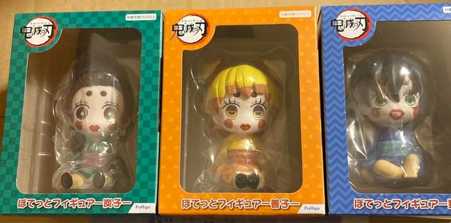 Amazon.co.jp: 鬼 滅 ぽてっとフィギュア 猪子 善子 炭子 : おもちゃ