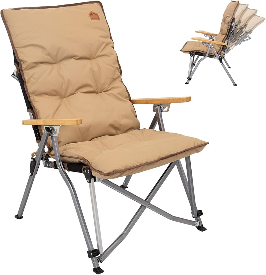 Amazon.co.jp: KingCamp アウトドア チェア リクライニング キャンプ