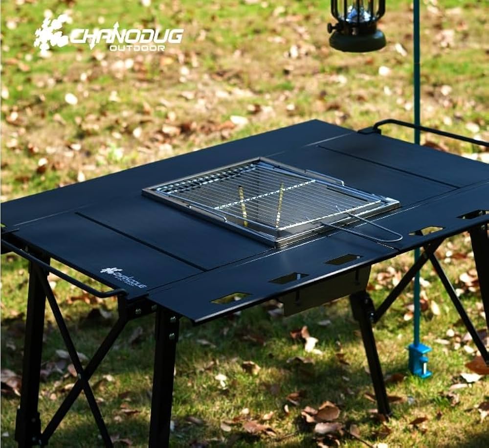 Amazon | CHANODUG OUTDOOR IGTパーフェクトワンアクショングリル BBQ