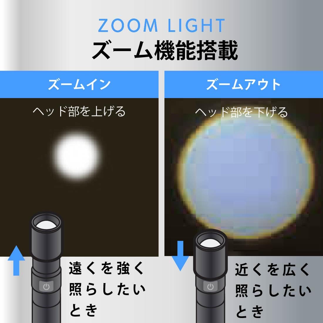 Amazon | オーム(OHM) 電機 懐中電灯 USB充電式 LED充電式ライト