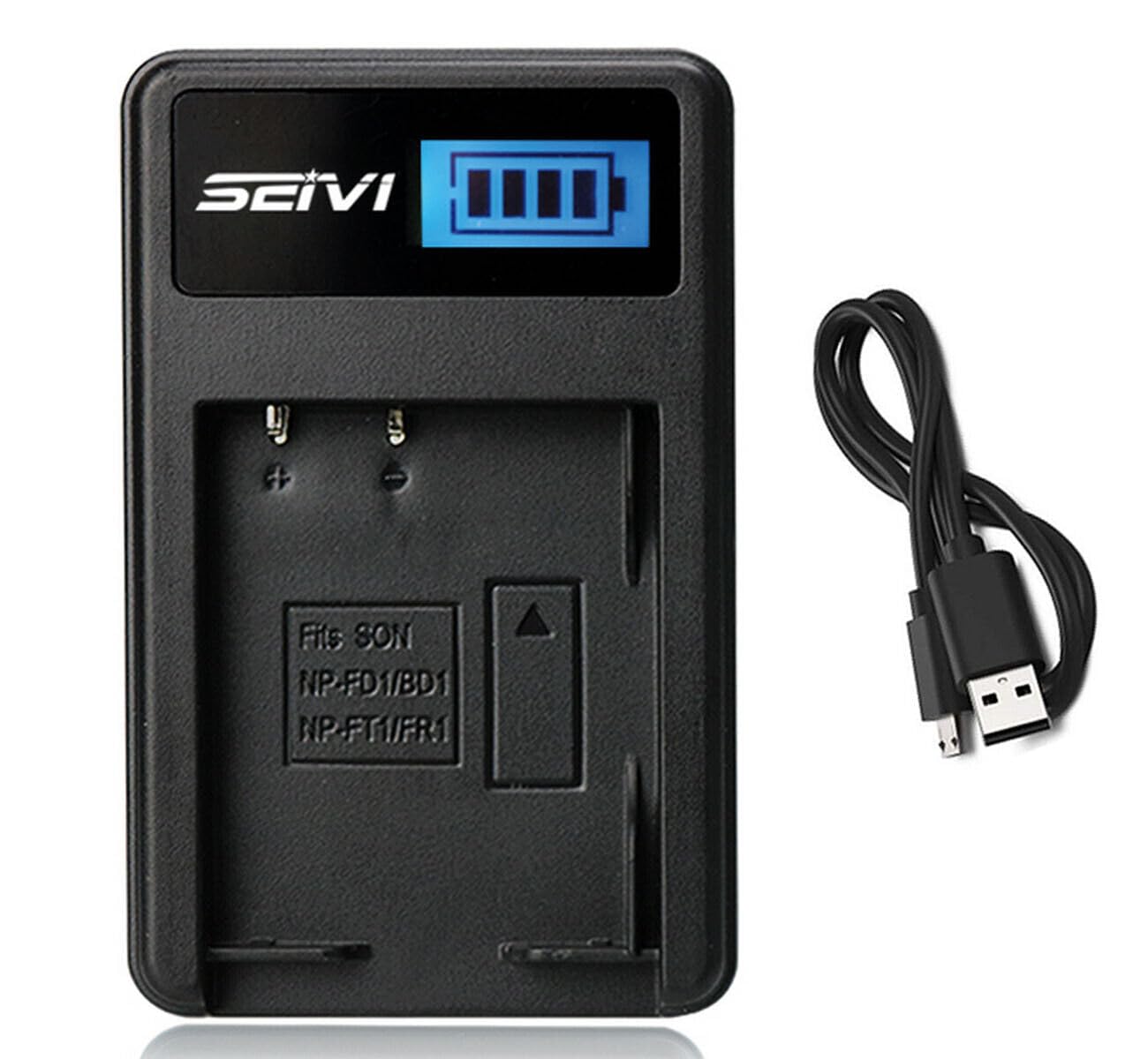 Amazon.com: Battery Charger for Sony Cyber-Shot DSC-T9, DSC-T10