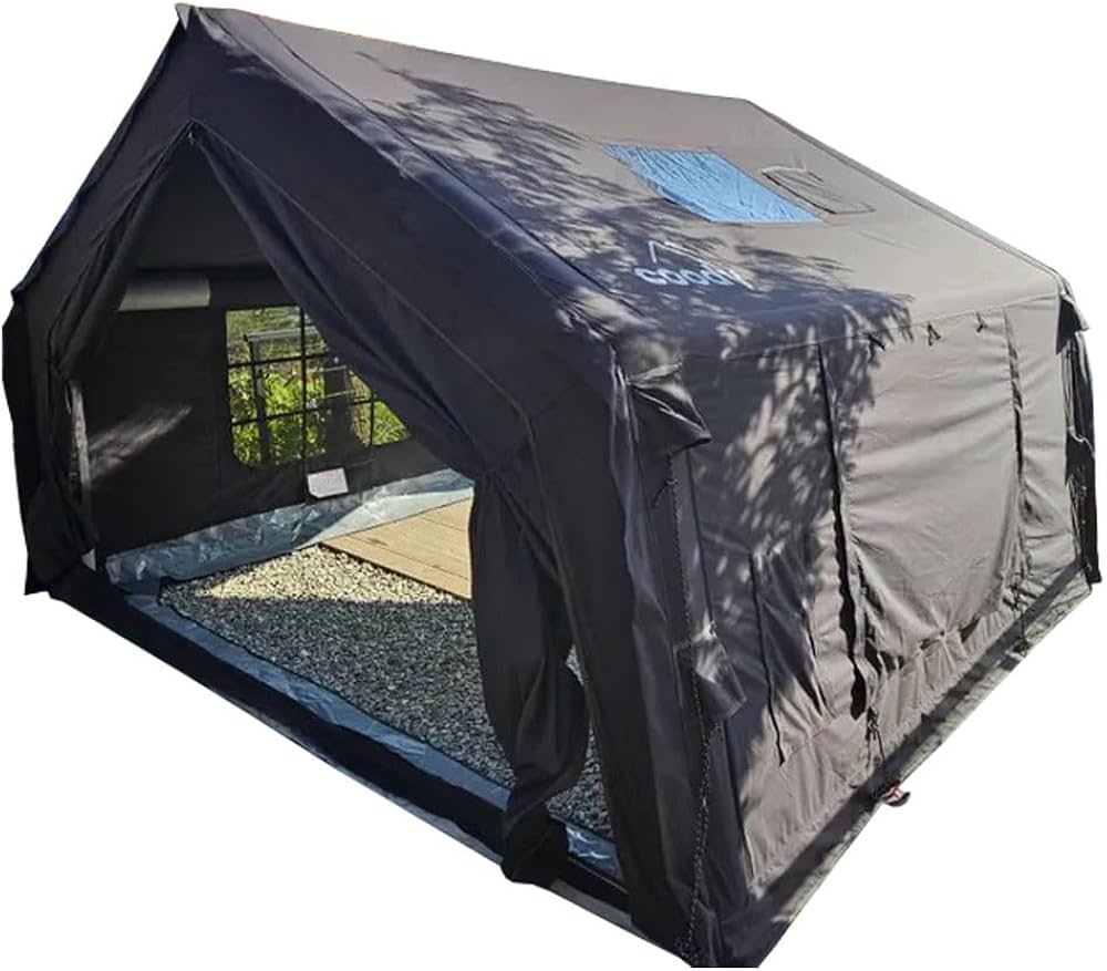 Amazon.co.jp: coody エアテント10.0 (ブラック) : スポーツ＆アウトドア