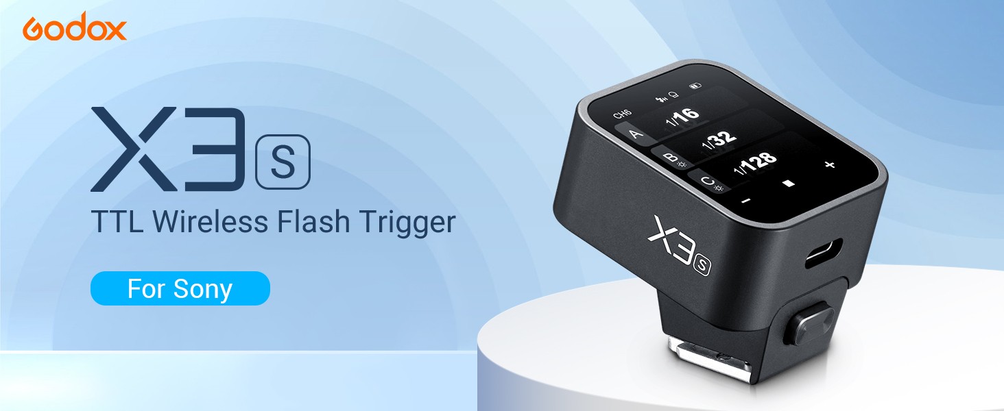 Amazon.com : Godox X3 X3-S Flash Trigger for Sony, High-Definition