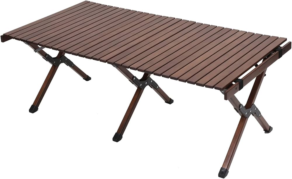 Amazon | Hilander(ハイランダー) ウッドロールトップテーブル 120