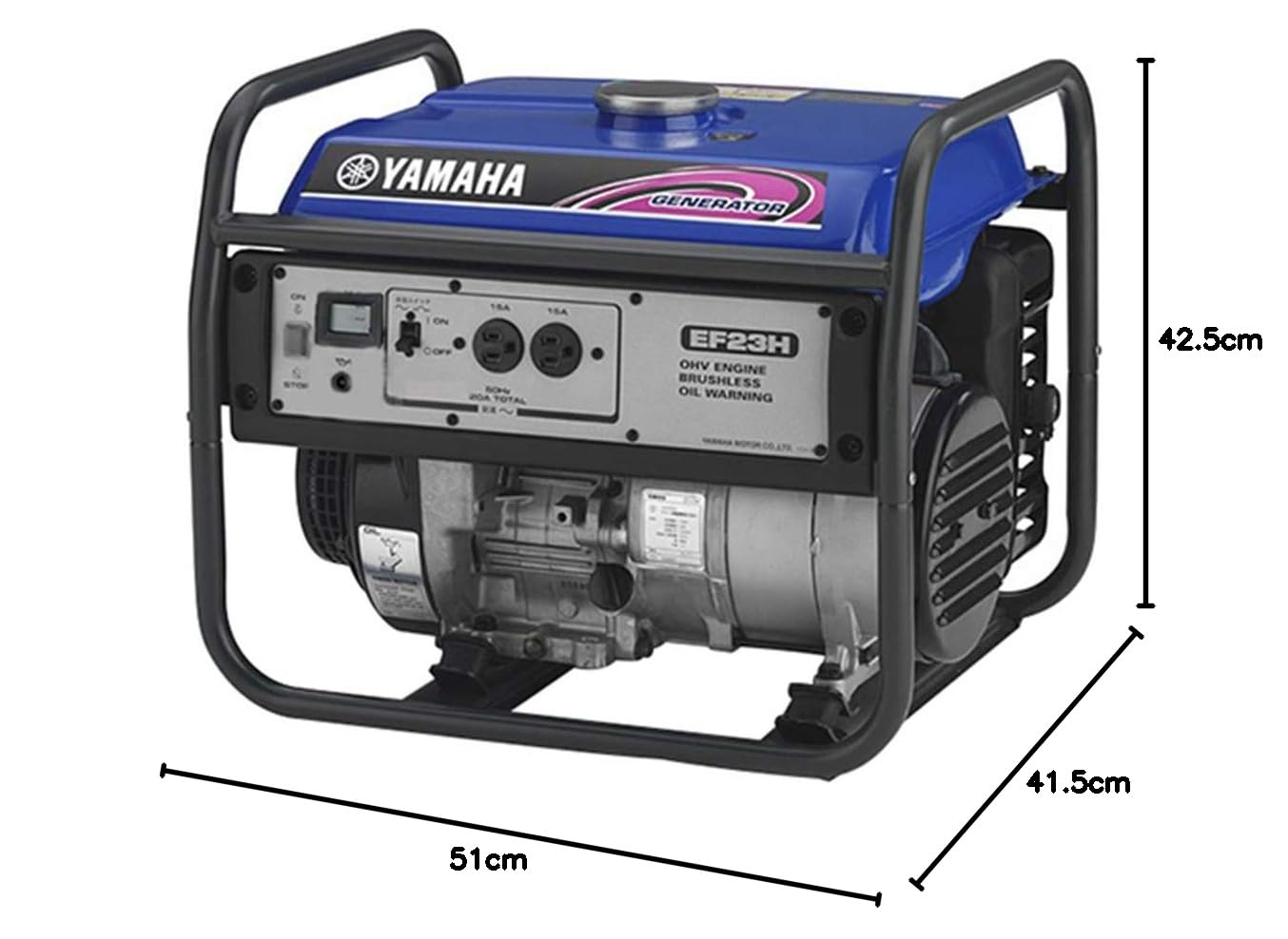 Amazon.co.jp: ヤマハ 発電機 EF23H 50Hz用 スタンダード YAMAHA 定格
