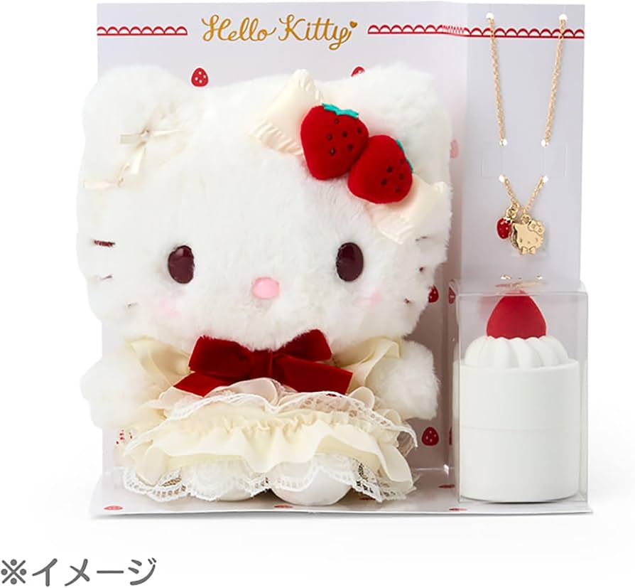 サンリオ ショートケーキ マイメロディ クロミ ぬいぐるみ&ネックレス