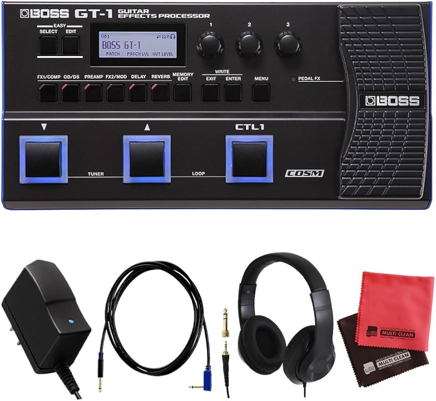 Amazon | BOSS マルチエフェクター GT-1＆アダプター PSA-100S2＆
