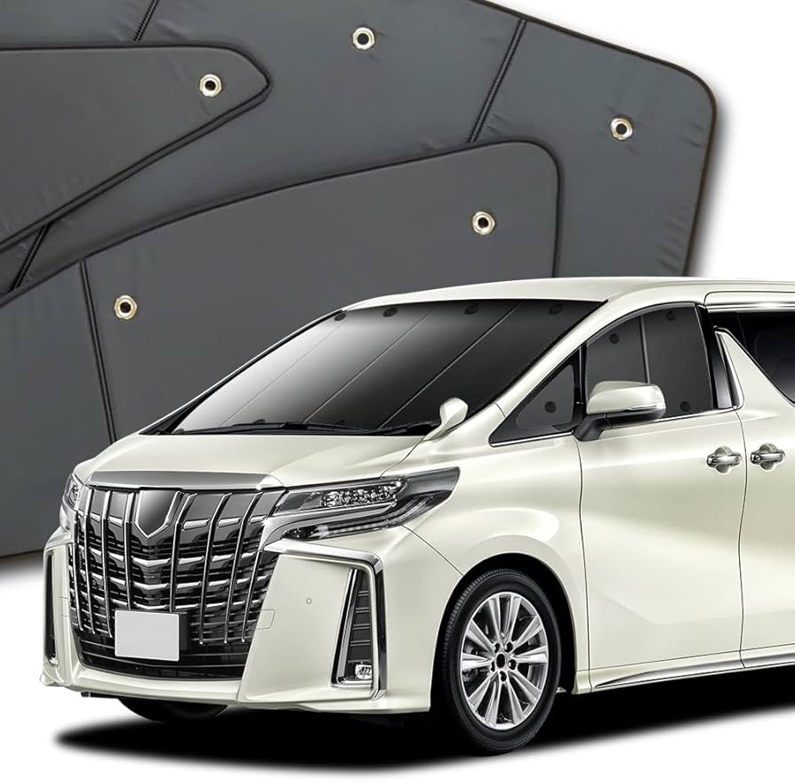 Amazon.co.jp: 趣味職人 プライバシー サンシェード 車 アルファード