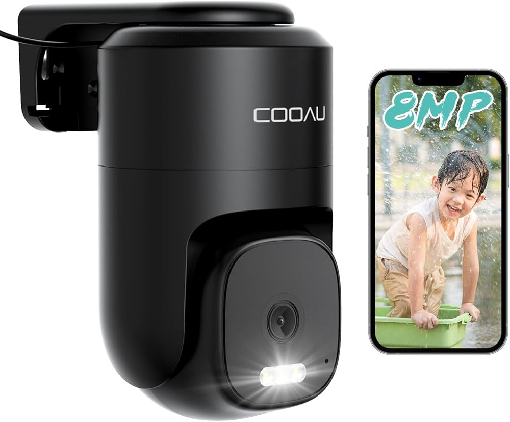 Amazon.co.jp: 【800万画素・内蔵アンテナ】COOAU 防犯カメラ 屋外