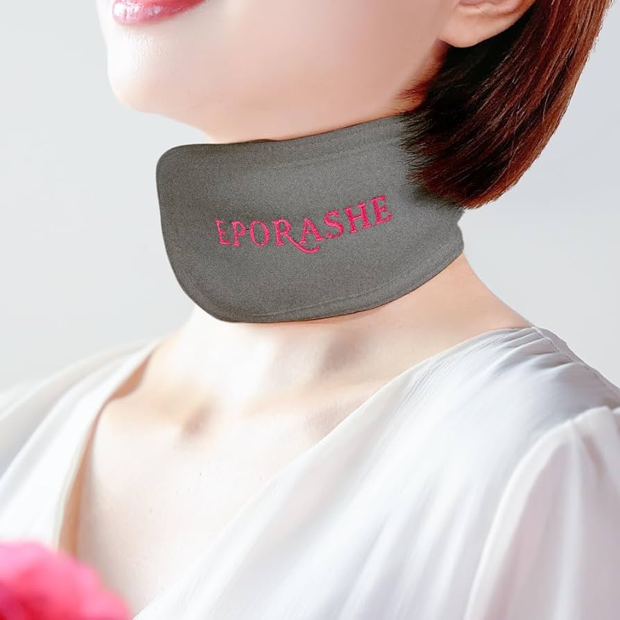 Amazon.co.jp: EPORASHE ネックビューティースリム（グレー） 首のシワ