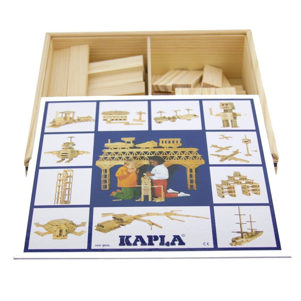 Amazon | [ カプラ ] KAPLA 魔法の板 100 おもちゃ 積み木 100ピース